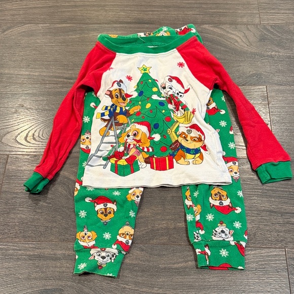 Nickelodeon Paw Patrol Kids Pajama 2 piece set size 4T 9:10 - Picture 1 of 2